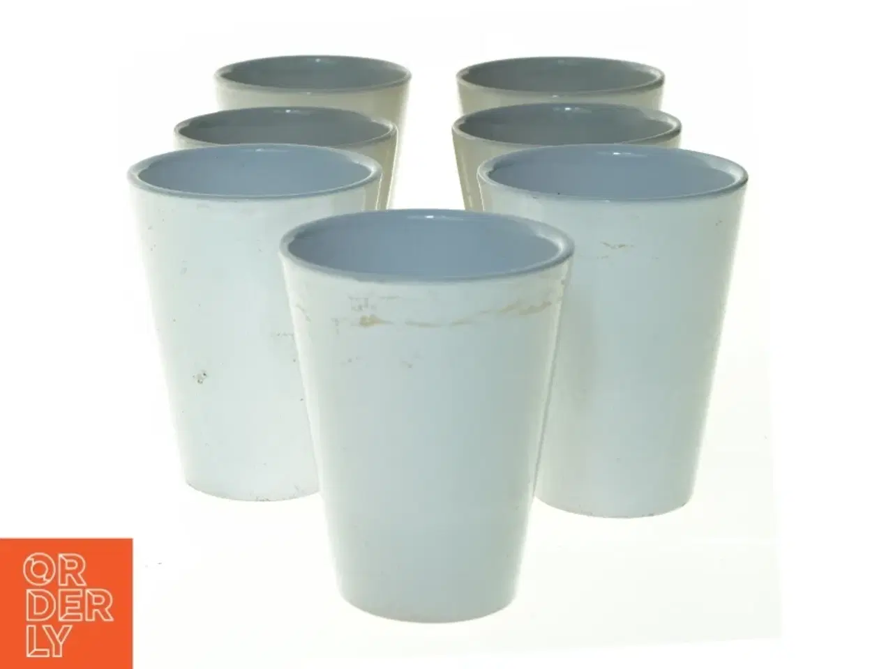 Billede 1 - Lyseblå porcelænskrukker fra Ikea (str. 10 x 8 cm)