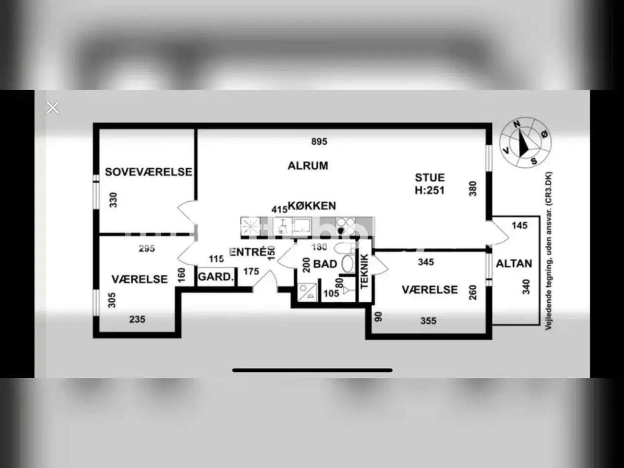 Billede 1 - Lejlighed i Gladsaxe klar til bytte