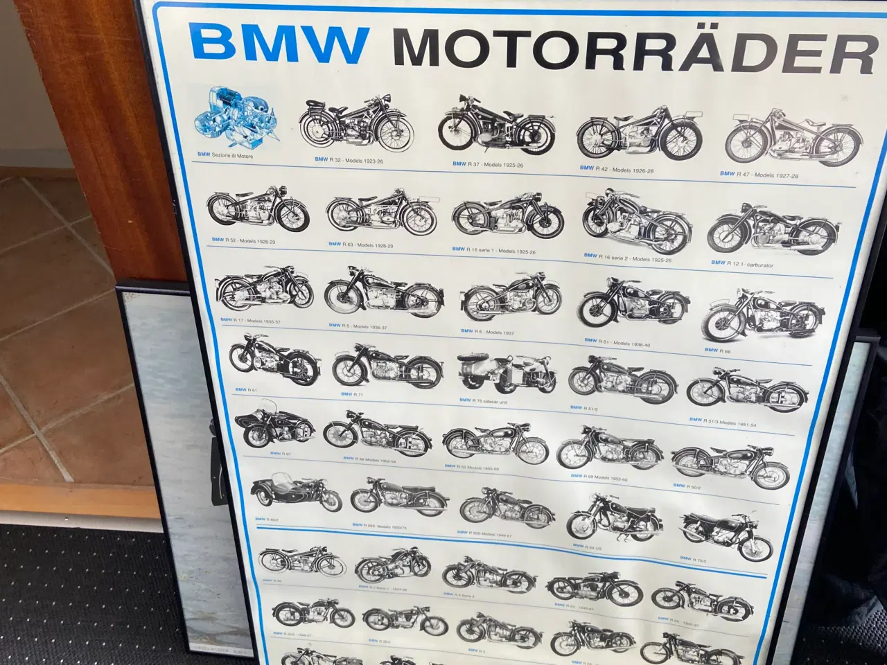 Billede 1 - BMW.  Plakat/poster