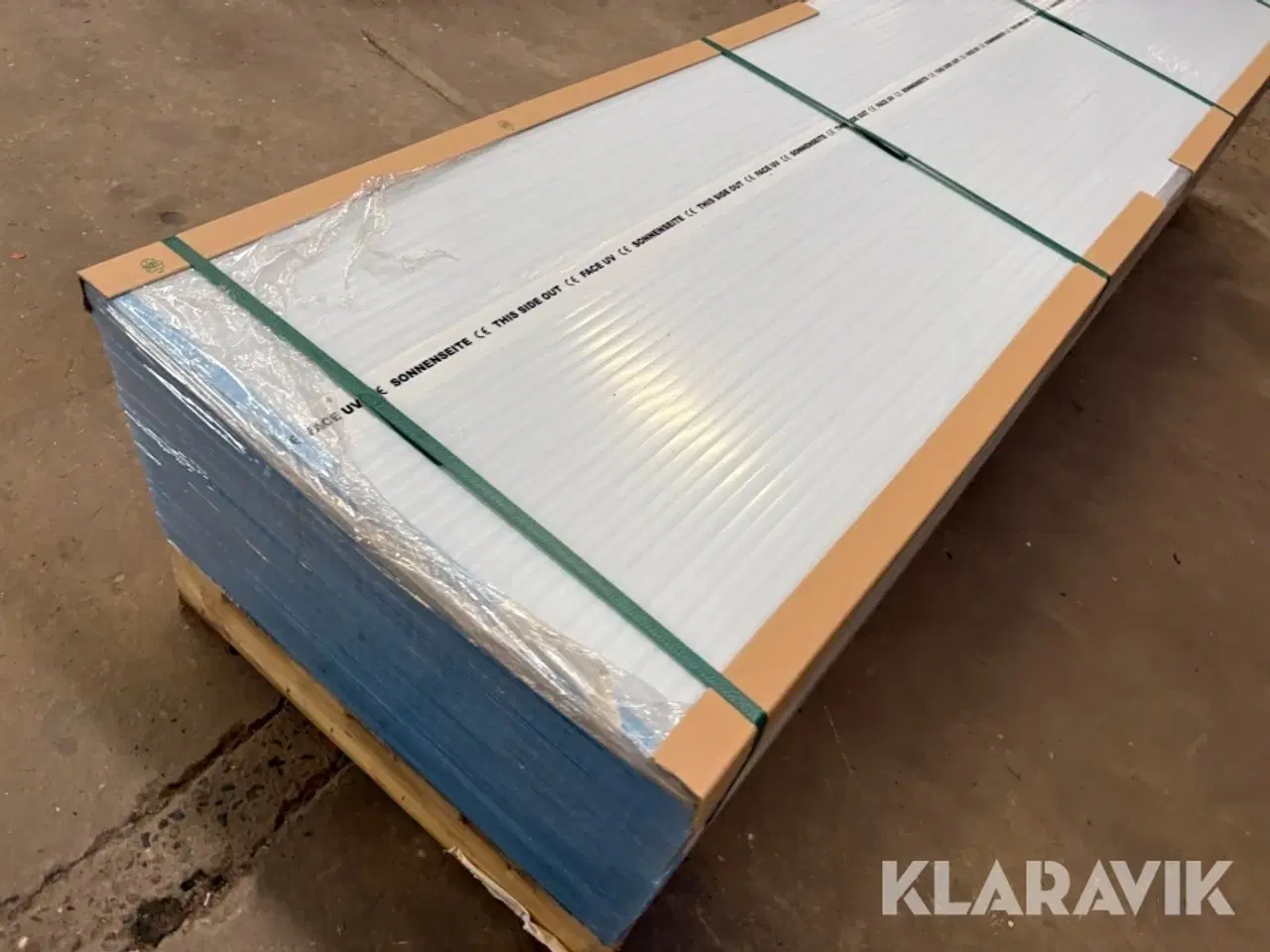 Billede 4 - Kanalplader UV-bestandige 4-lags 40 styk