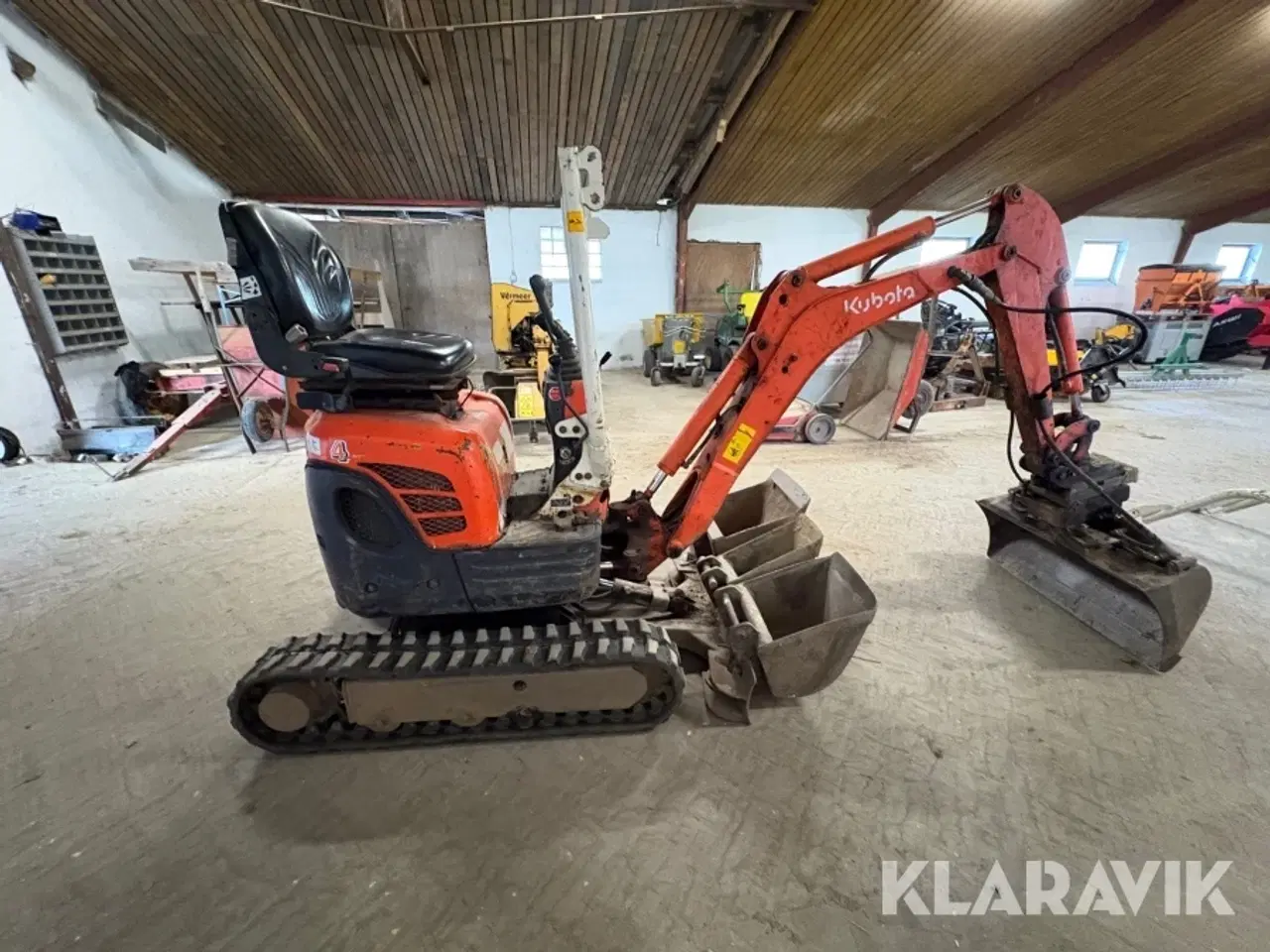 Billede 6 - Minigraver Kubota U10-3