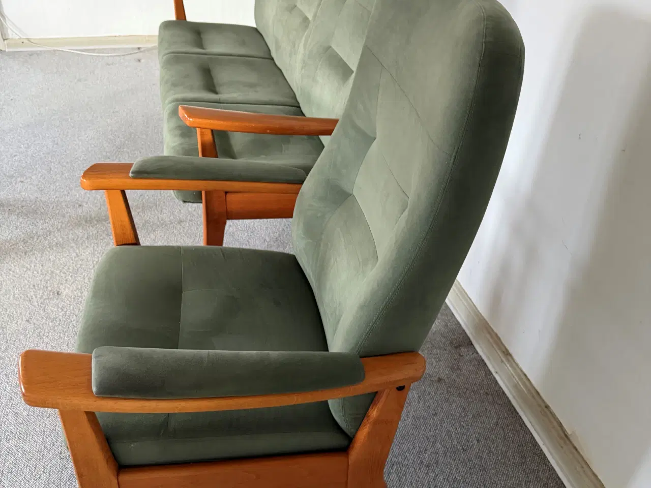 Billede 2 - 3-personers sofa og lænestol fra Farstrup