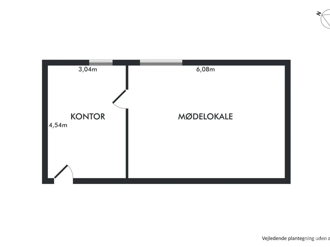 Billede 8 - Moderne kontor i flerbrugerejendom under transformation