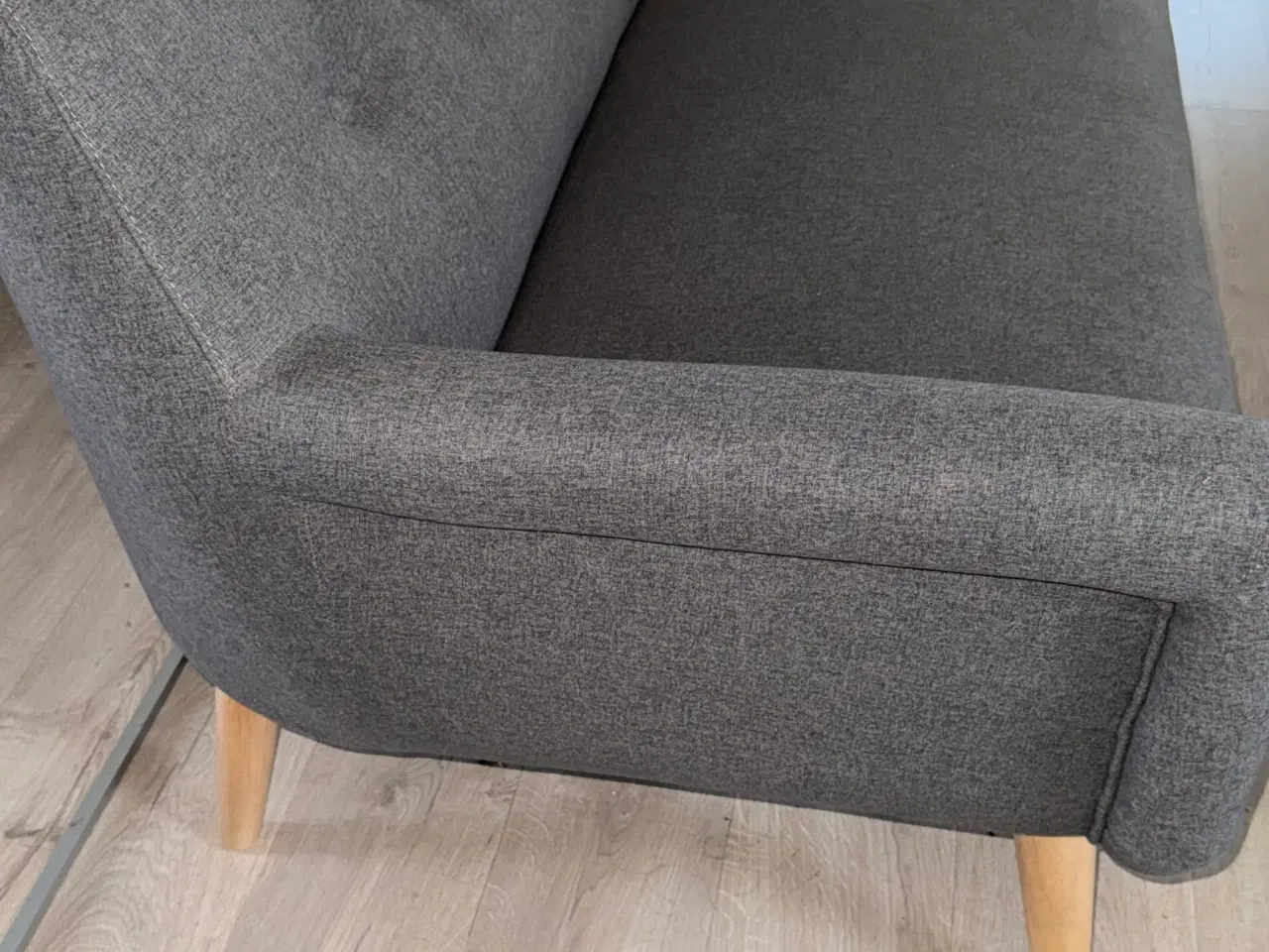 Billede 3 - Sofa i grå farve 