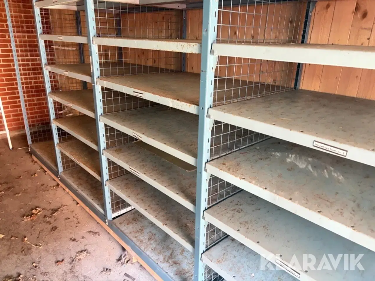 Billede 12 - Stål reoler - 17 fag