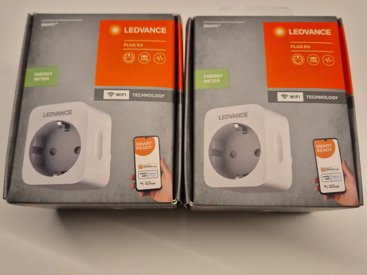 Billede 1 - 2 stk. Ledvance smart stikkontakter