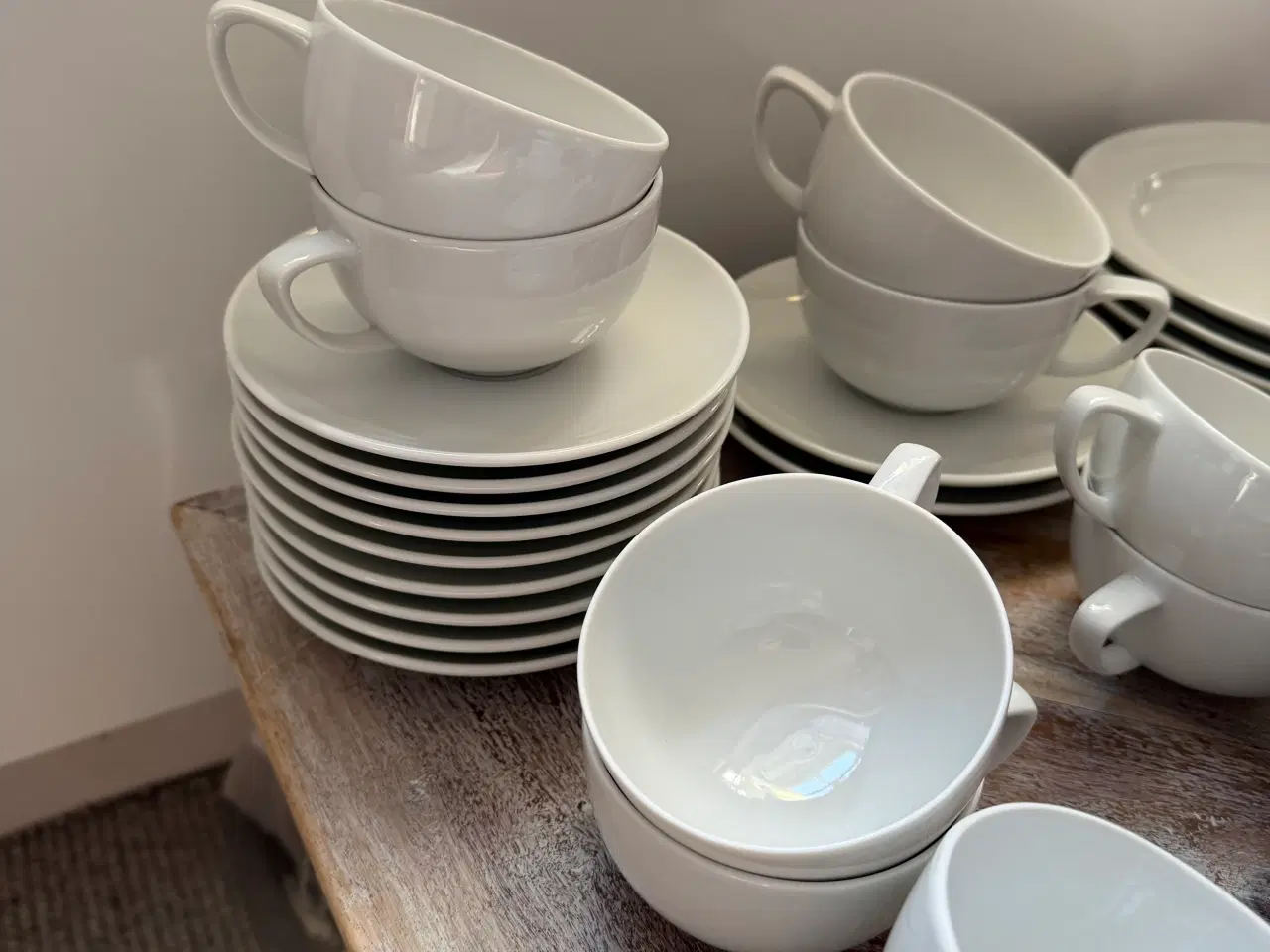 Billede 5 - Hvidpot stel, original Royal Copenhagen udgave