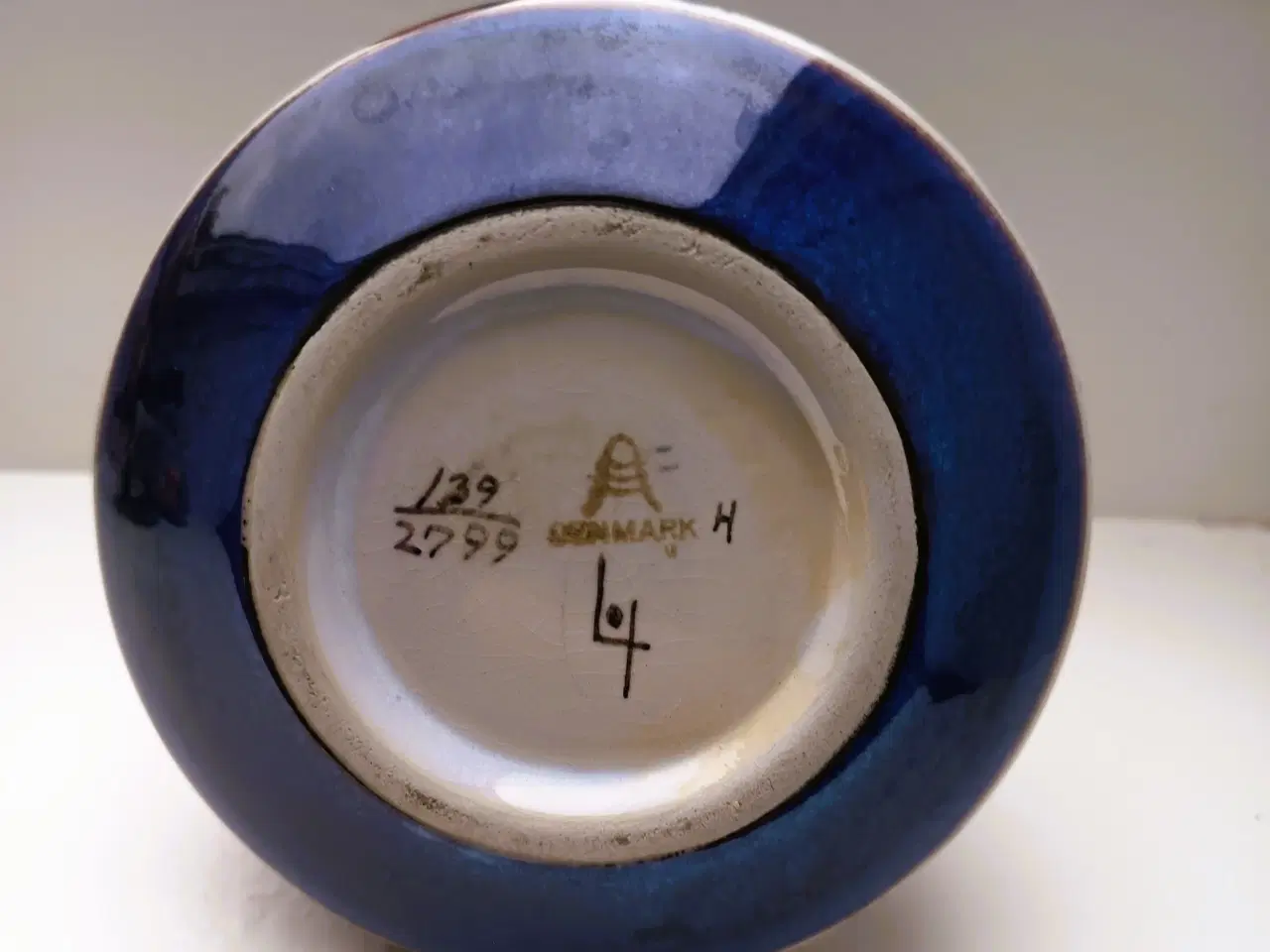 Billede 6 - Aluminia Kunstfajance Tenera Vase