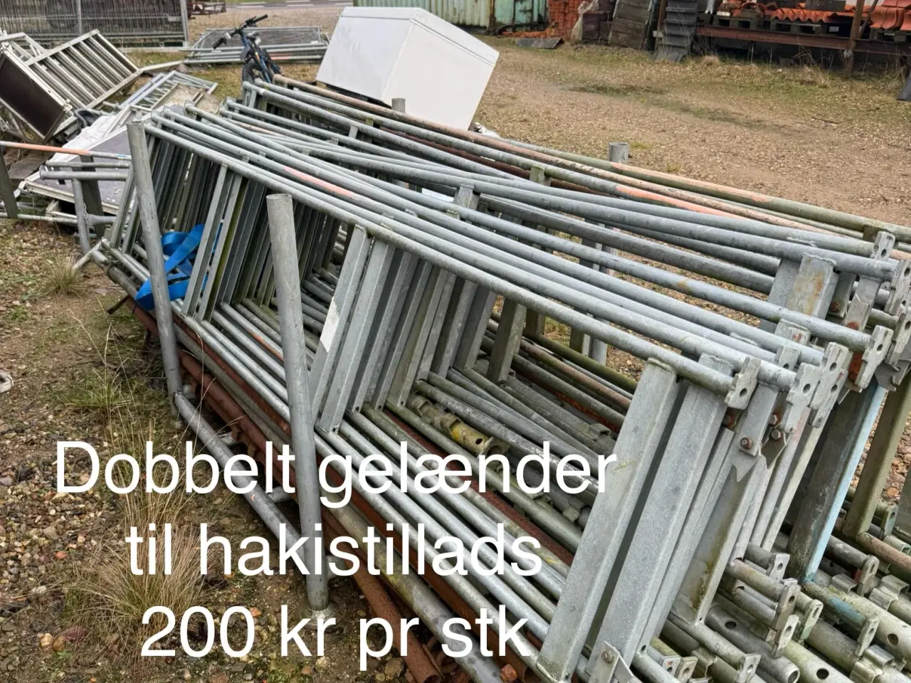 Billede 1 - Dobbelt gelænder til Hakistillads, pris pr stk