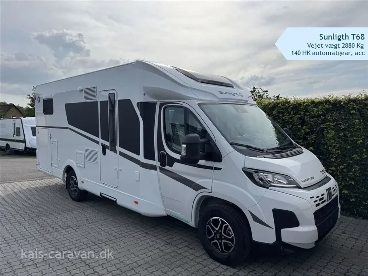 Billede 1 - 2026 - SunLight T 68 Adventure Edition Aut.   Lækker delintegreret autocamper fra Tyske Sunligth en del af Hymer gruppen.