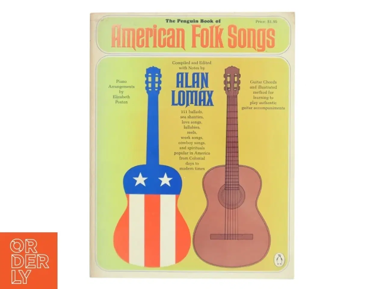 Billede 1 - The Penguin Book of American Folk Songs af Alan Lomax (Bog)