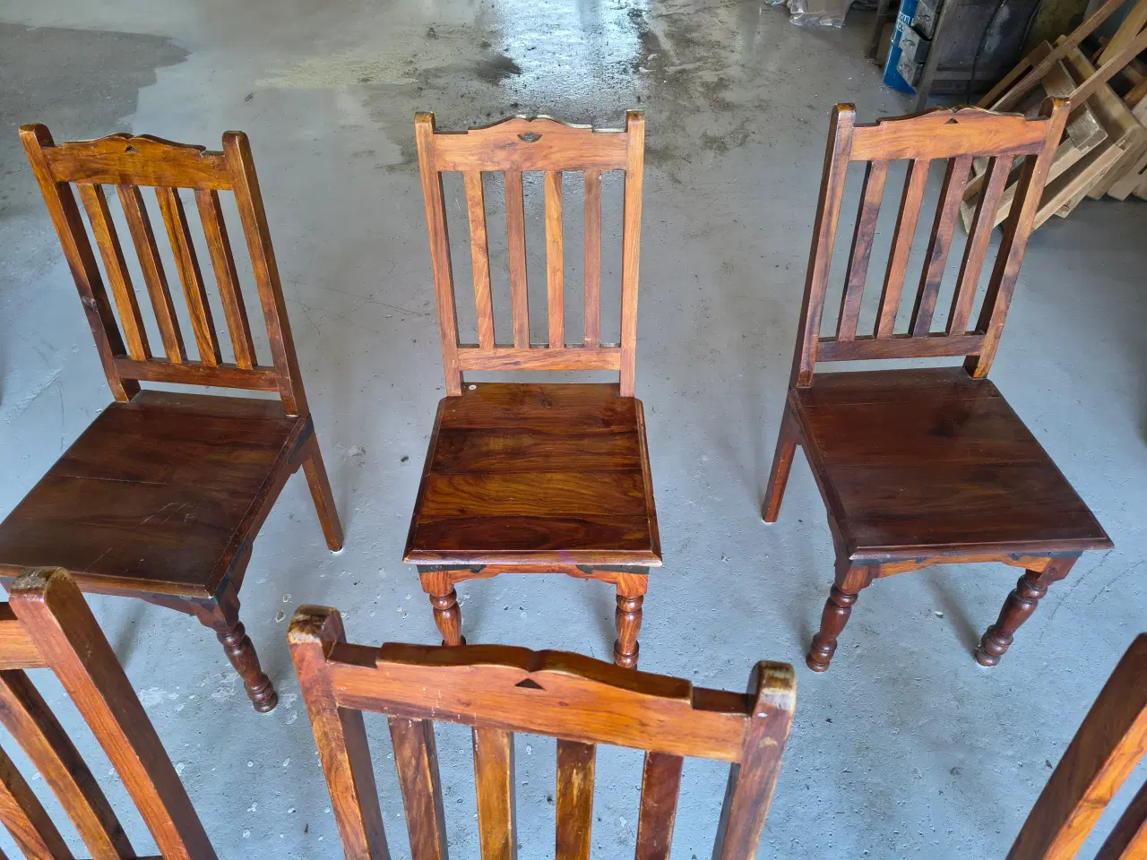 Billede 1 - 6 stk spisebordsstole 