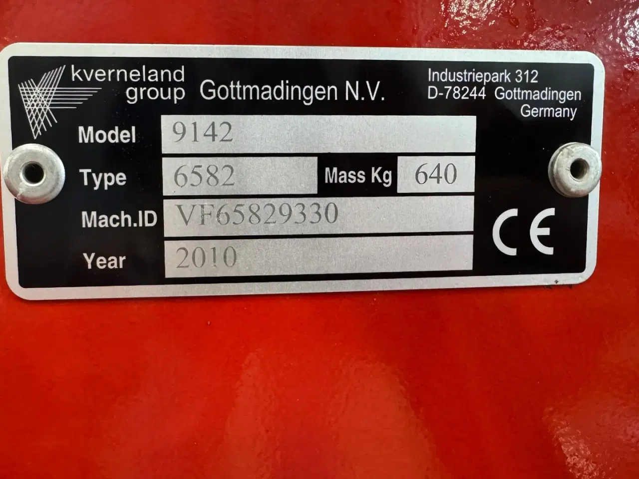 Billede 3 - Kverneland 9142