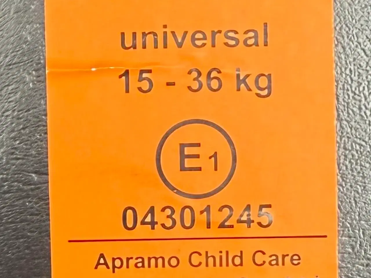 Billede 3 - Apramo autosæde/stol
