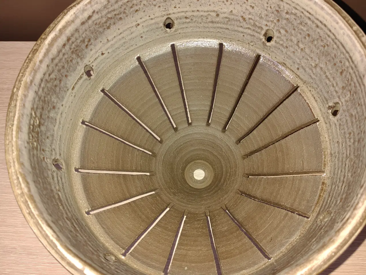 Billede 5 - Flot Børge Christoffersen lampeskærm