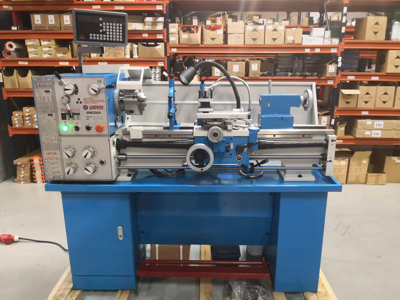 Billede 1 - Metaldrejebænk Weiss WM300A