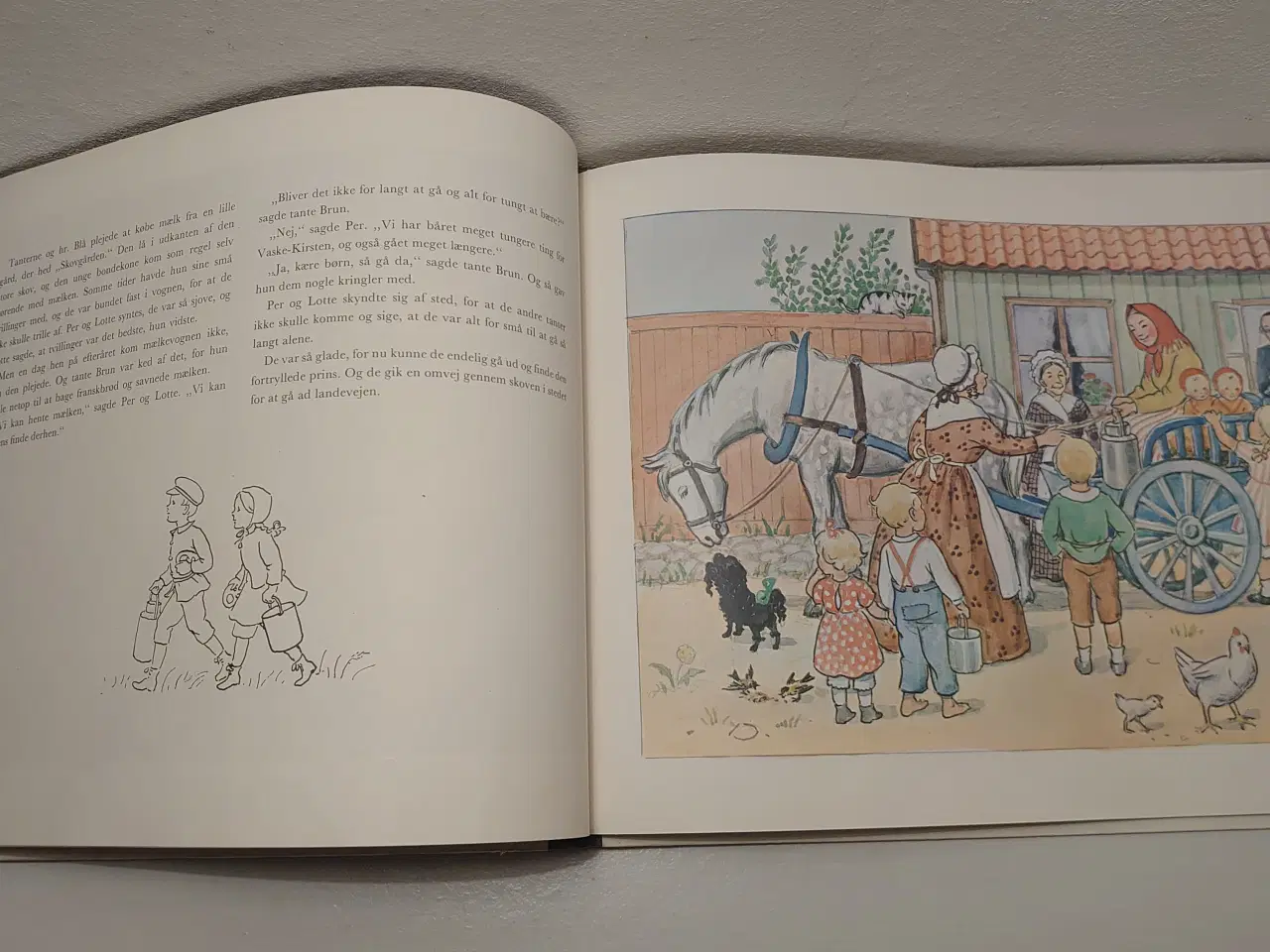 Billede 4 - Elsa Beskow: Per og Lottes jul. Gyldendal 1975.