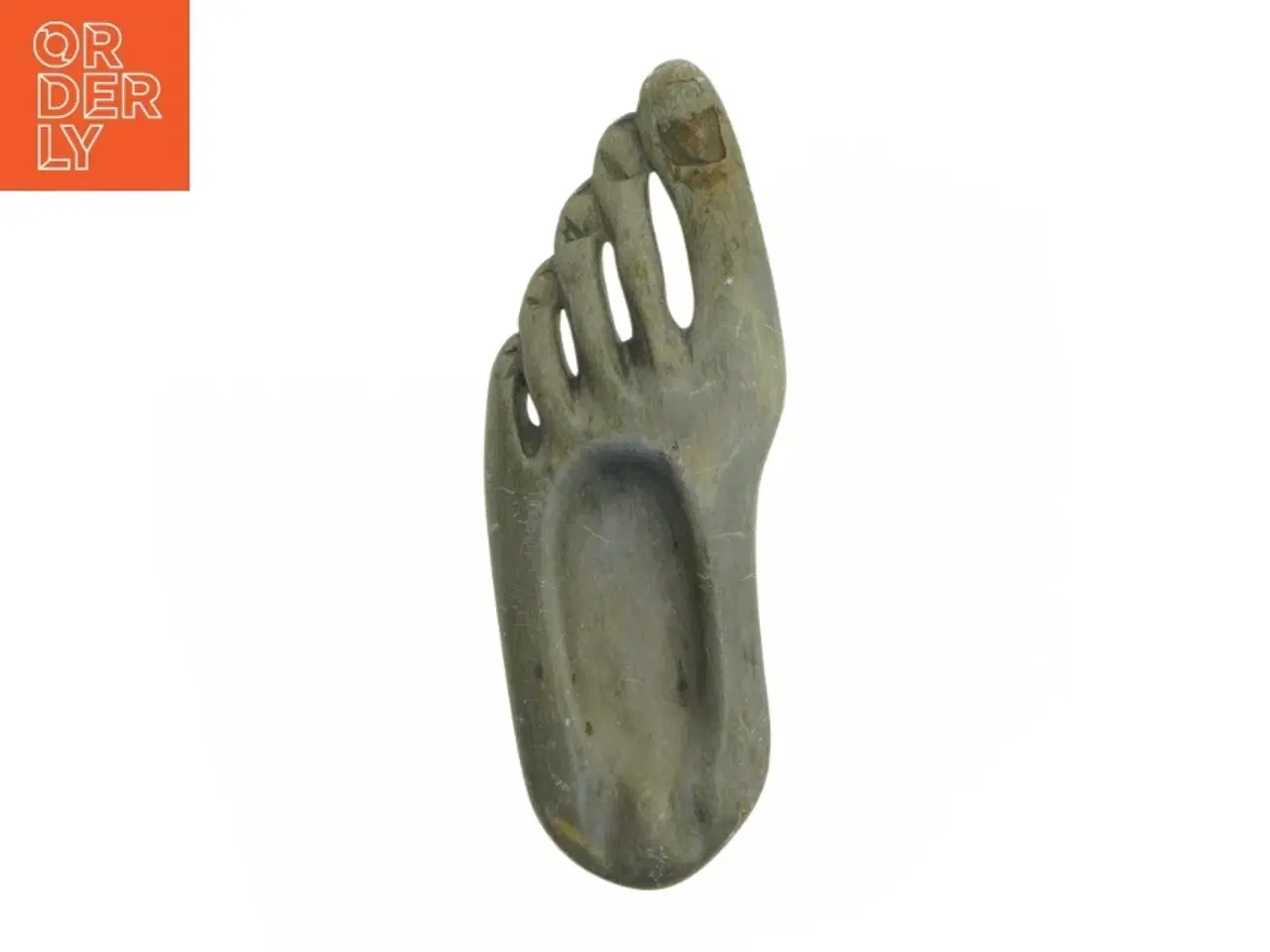 Billede 1 - Dekorativ stenfod (str. 19 cm)