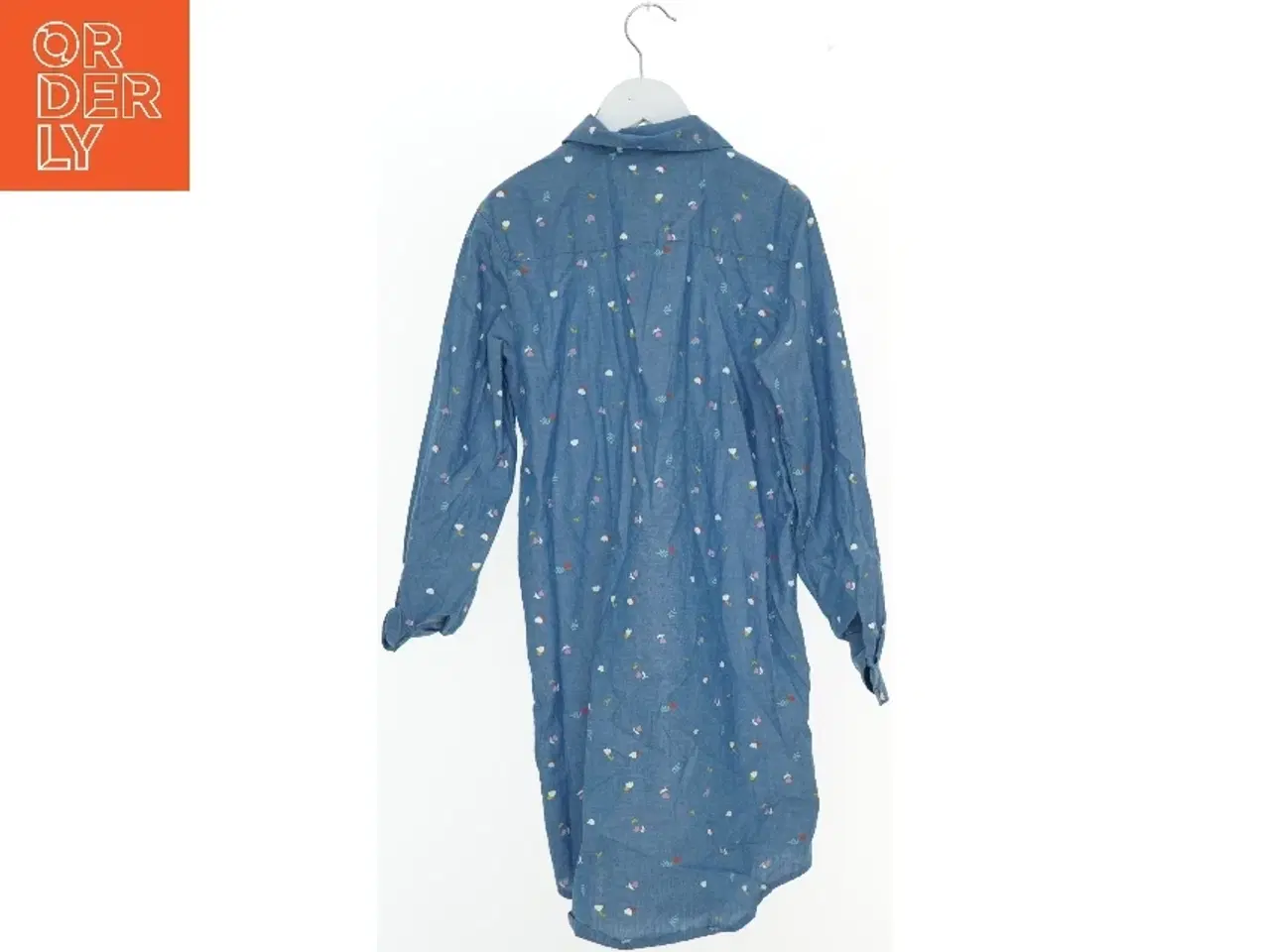 Billede 2 - Blå kjole med mønster fra H&M (str. 140)