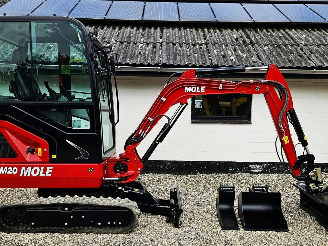 Billede 1 - MOLE M20 / fabriksny / Yanmar motor / skovlsæt