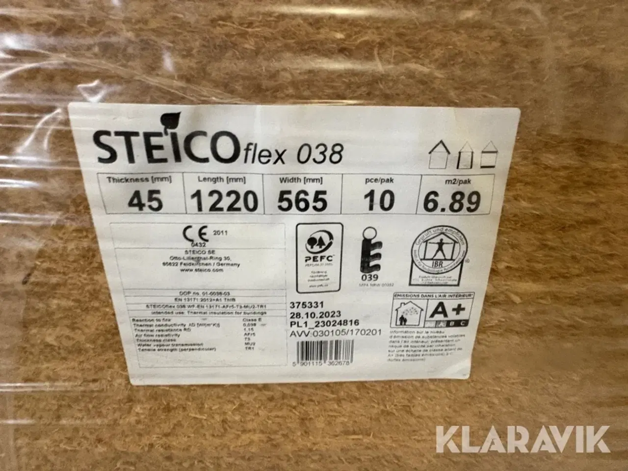 Billede 6 - Isolering Steicoflex 2 paller