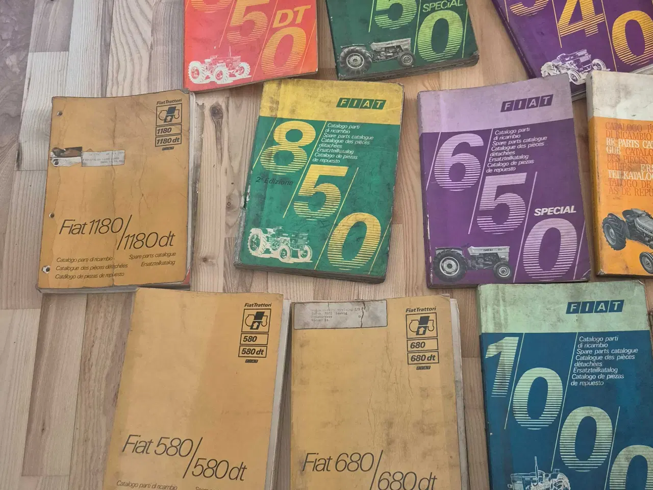 Billede 1 - Fiat reservedeles kataloger 