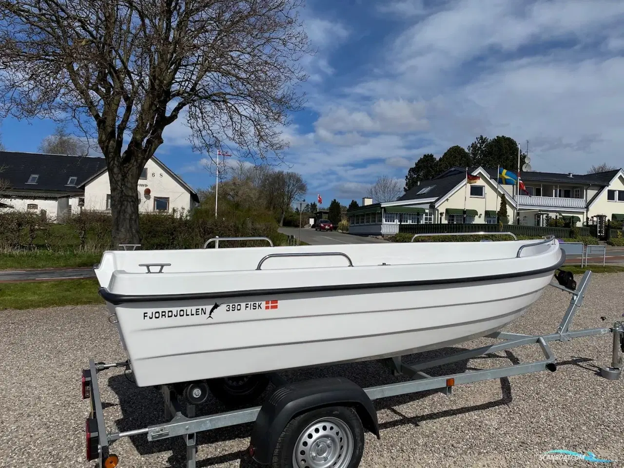 Billede 5 - Fjordjollen 390 Fisk, Komplet Sæt, Variant 451, Yamaha F2,5