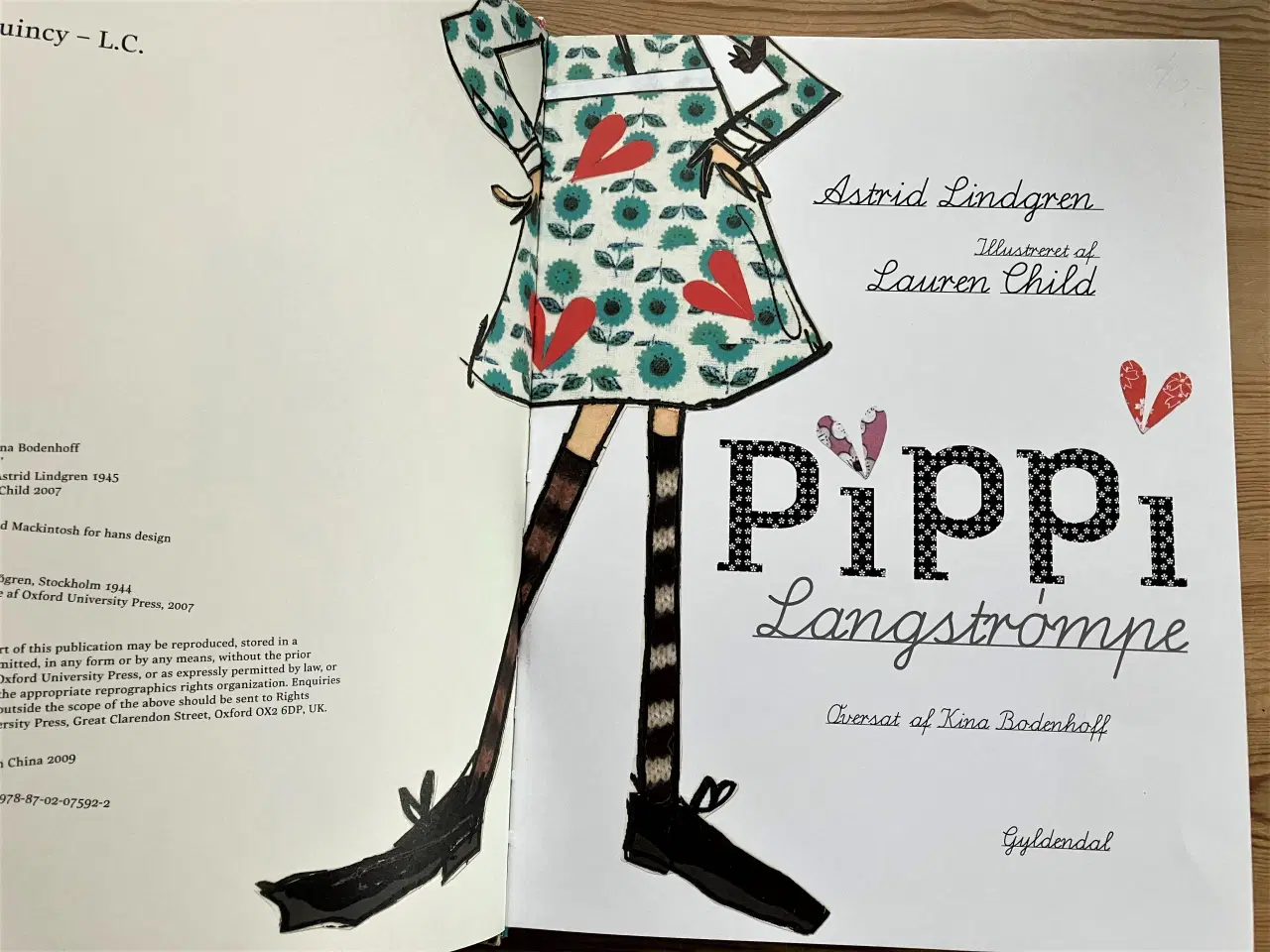 Billede 2 - Pippi Langstrømpe, illustreret af Lauren Child