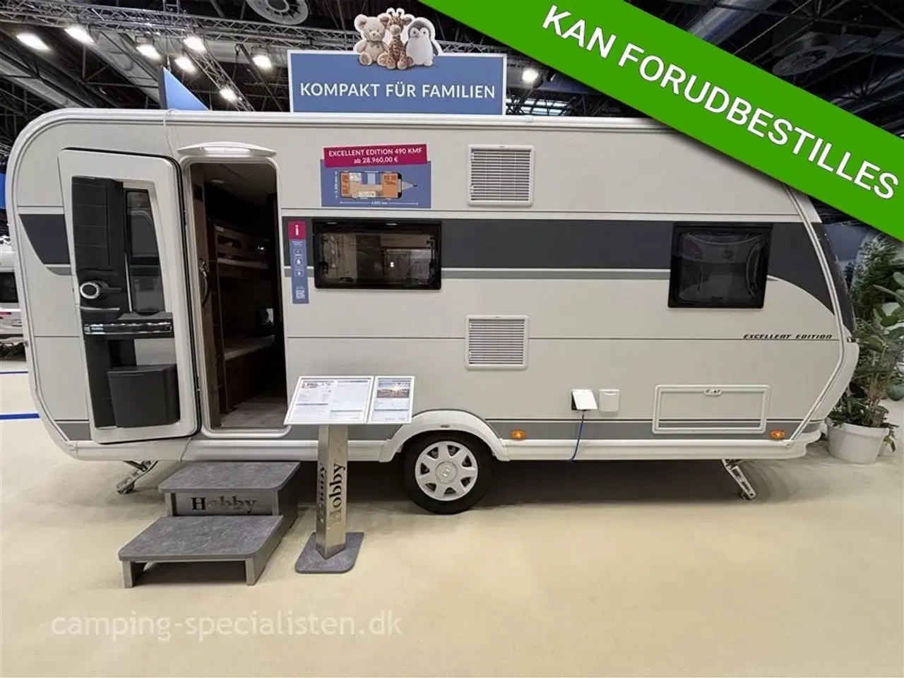 Billede 1 - 2026 - Hobby De Luxe 490 KMF   Hobby De Luxe 490 KMF 2026 - kan tages hjem på bestilling hos Camping-Specialisten.dk