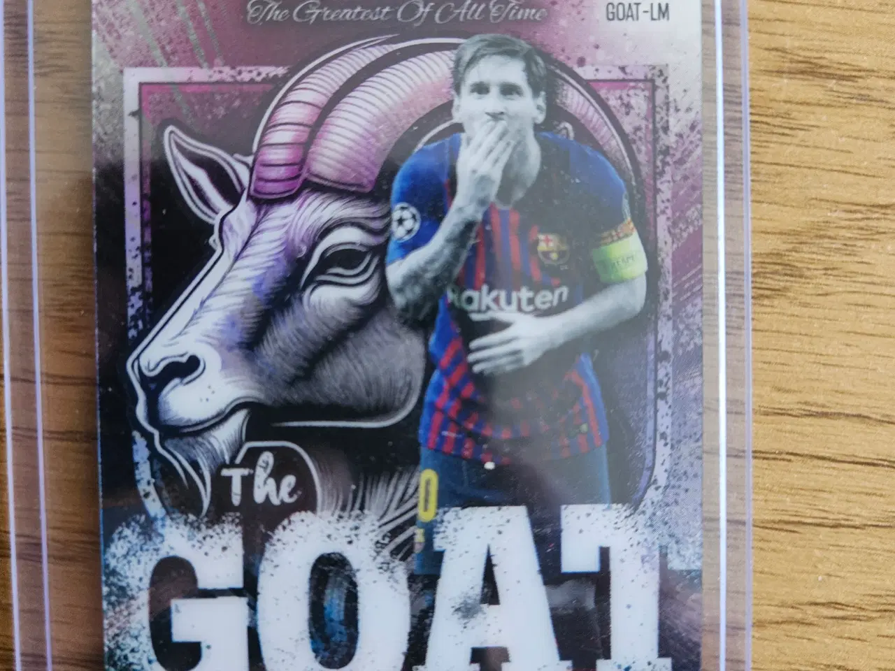 Billede 1 - Messi The Goat Fodboldkort 