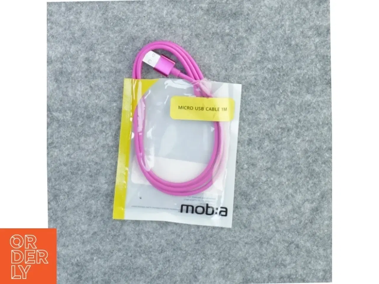 Billede 1 - Mikro usb cable fra Moba (str. En meter)
