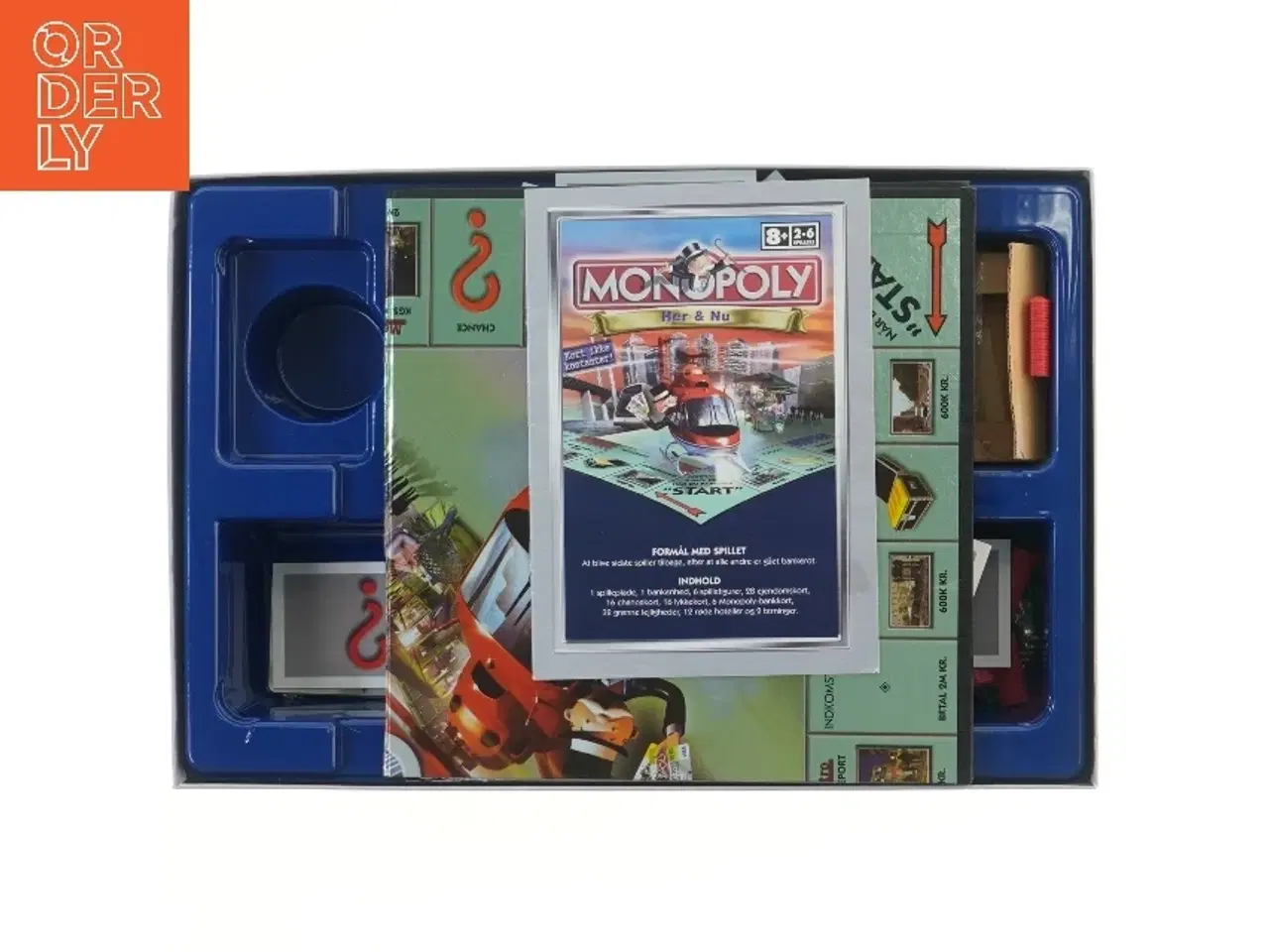 Billede 2 - Monopoly Her & Nu brætspil (str. 40x27 cm)