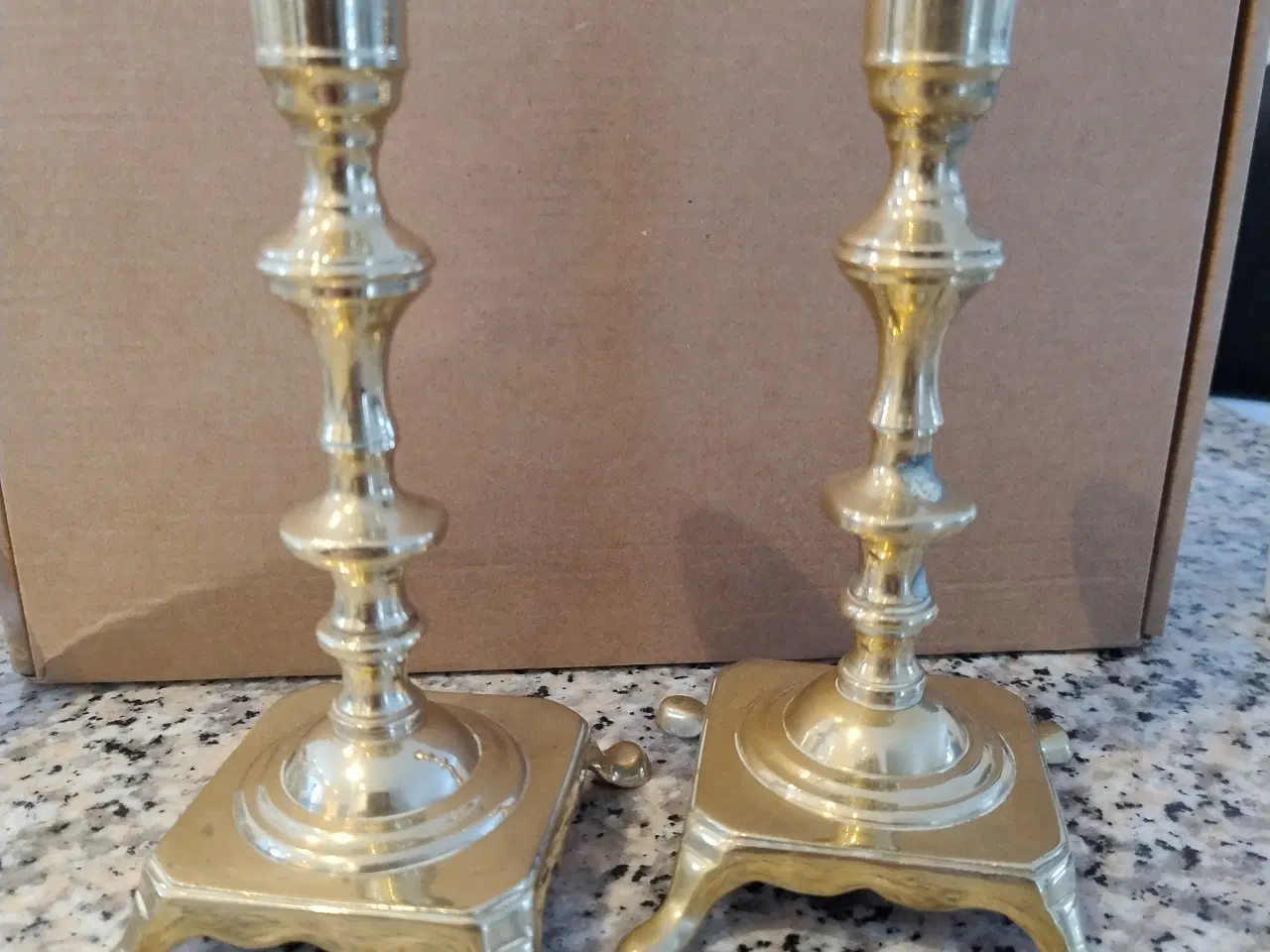 Billede 3 - Messing lysestager 