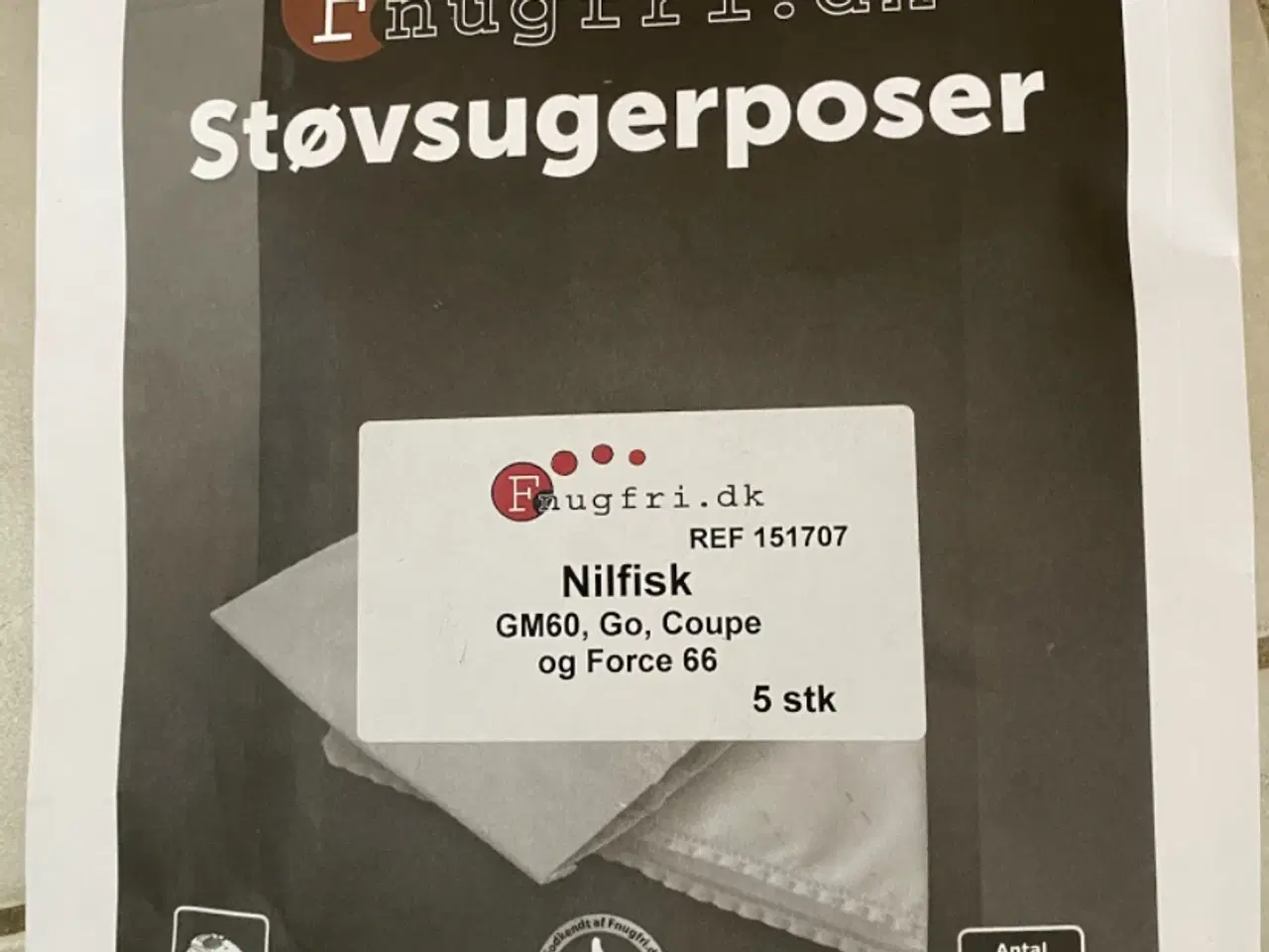 Billede 1 - støvsugerposer