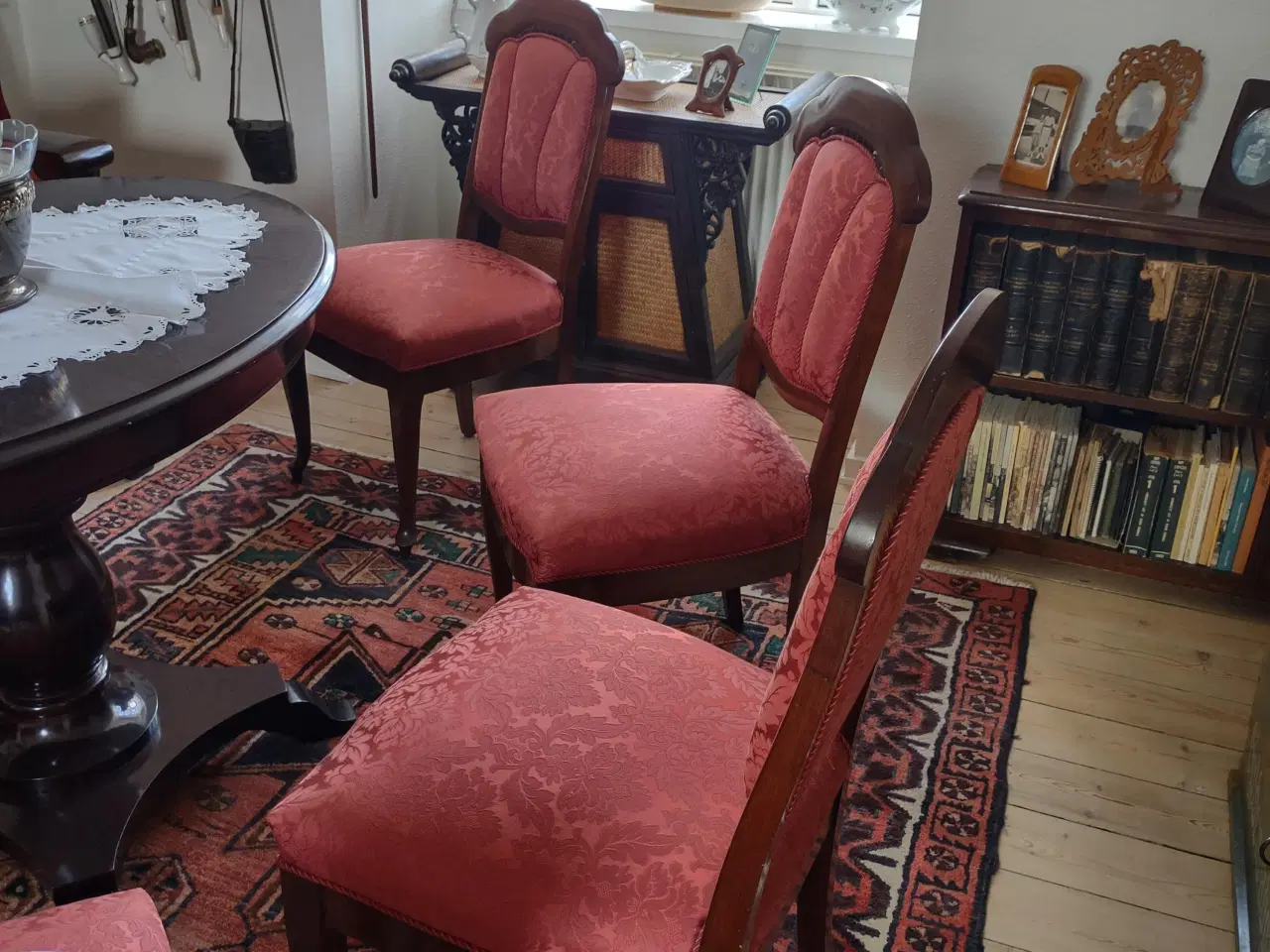 Billede 9 - Flot antik sofa, bord, stole sæt