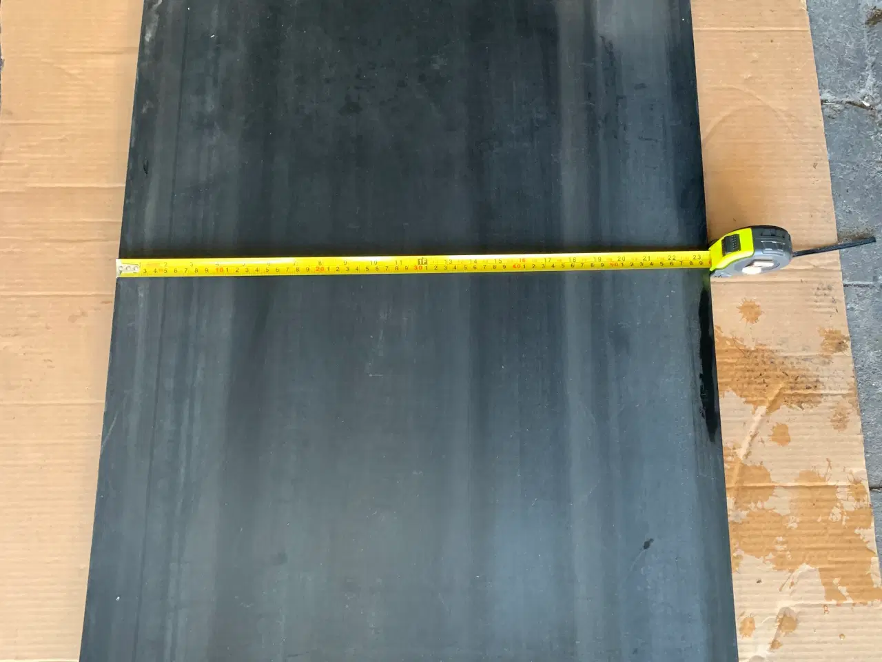 Billede 2 - Gummiplade 10 mm tykkelse