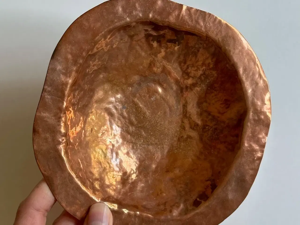 Billede 3 - Kobberskål, banket