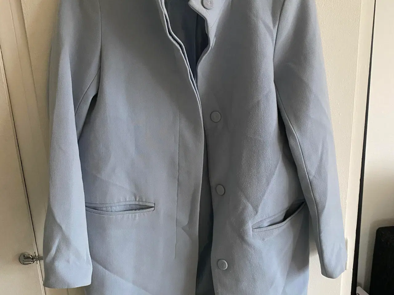 Billede 1 - Blå forårs frakke