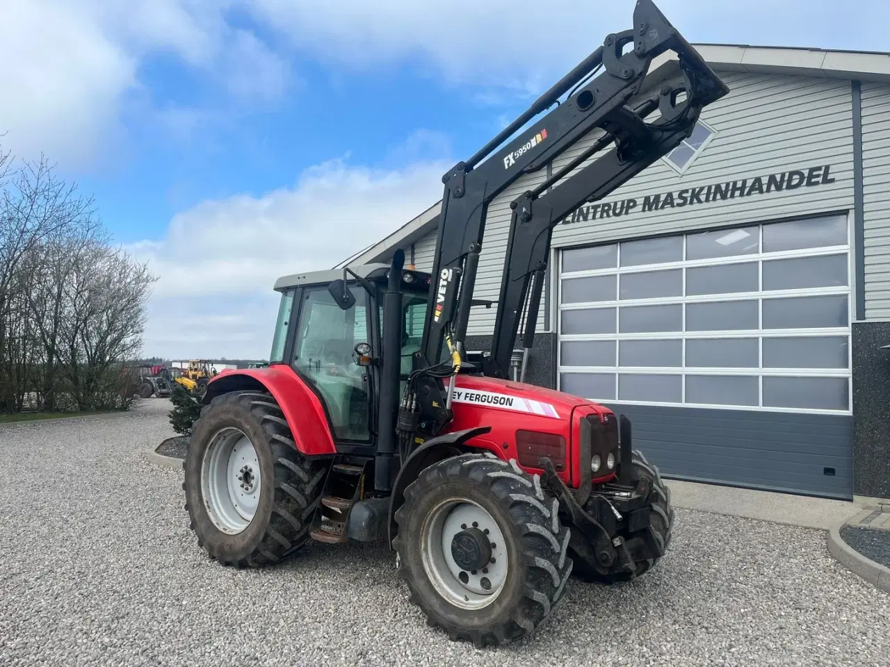 Billede 20 - Massey Ferguson 6480 Dyna 4 Med frontlift og frontlæsser
