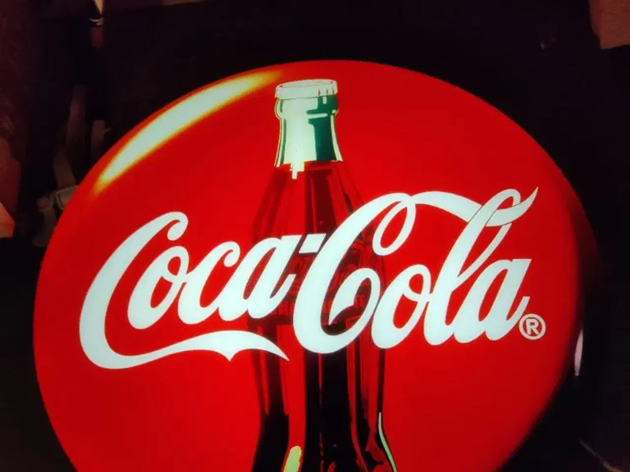 Billede 2 - Coca cola lysskilt
