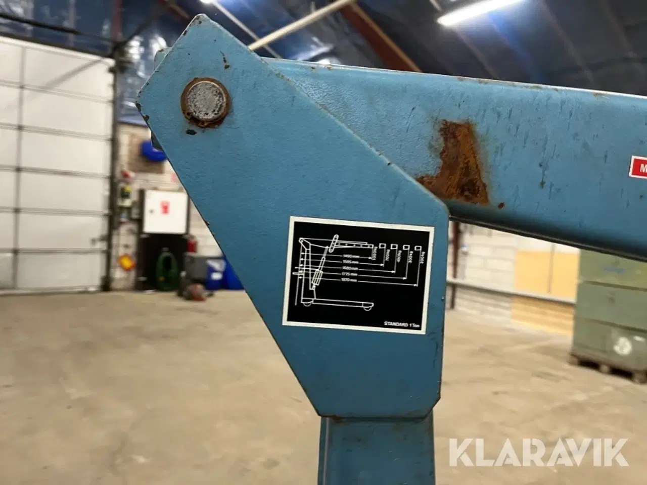 Billede 10 - Giraf kran AC Hydraulics W10