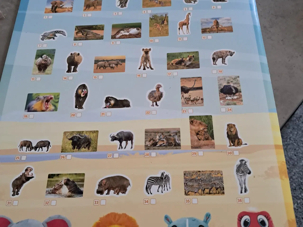 Billede 2 - Saml alle de forskellige Safari Mini's plysdyr 