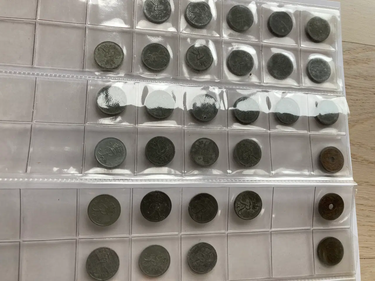 Billede 2 - Danske 1-2-5 ører mfl.  samt norske og amerikanske