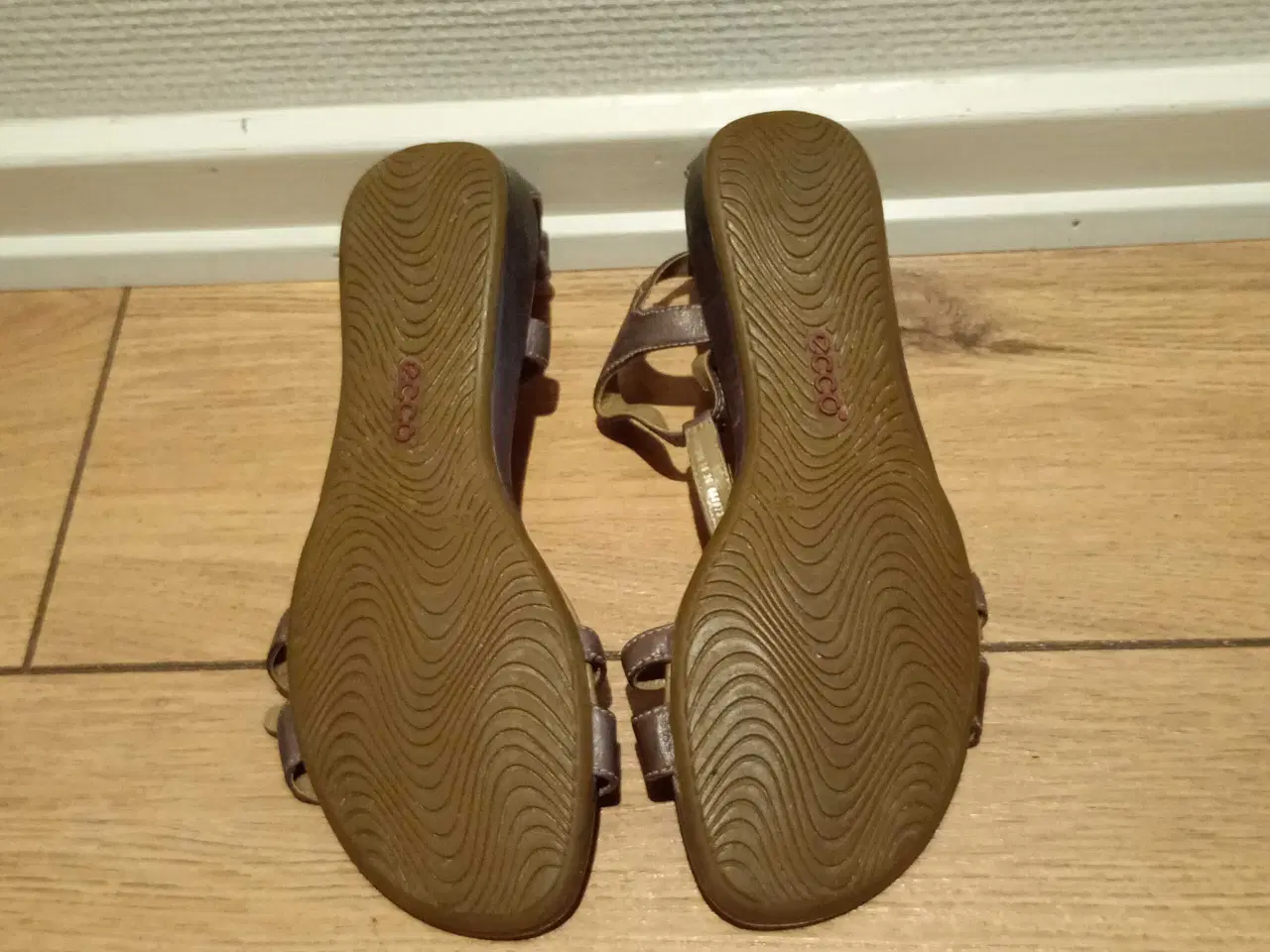 Billede 2 - Fine damesandaler med Velcro, Ecco, Str. 36.