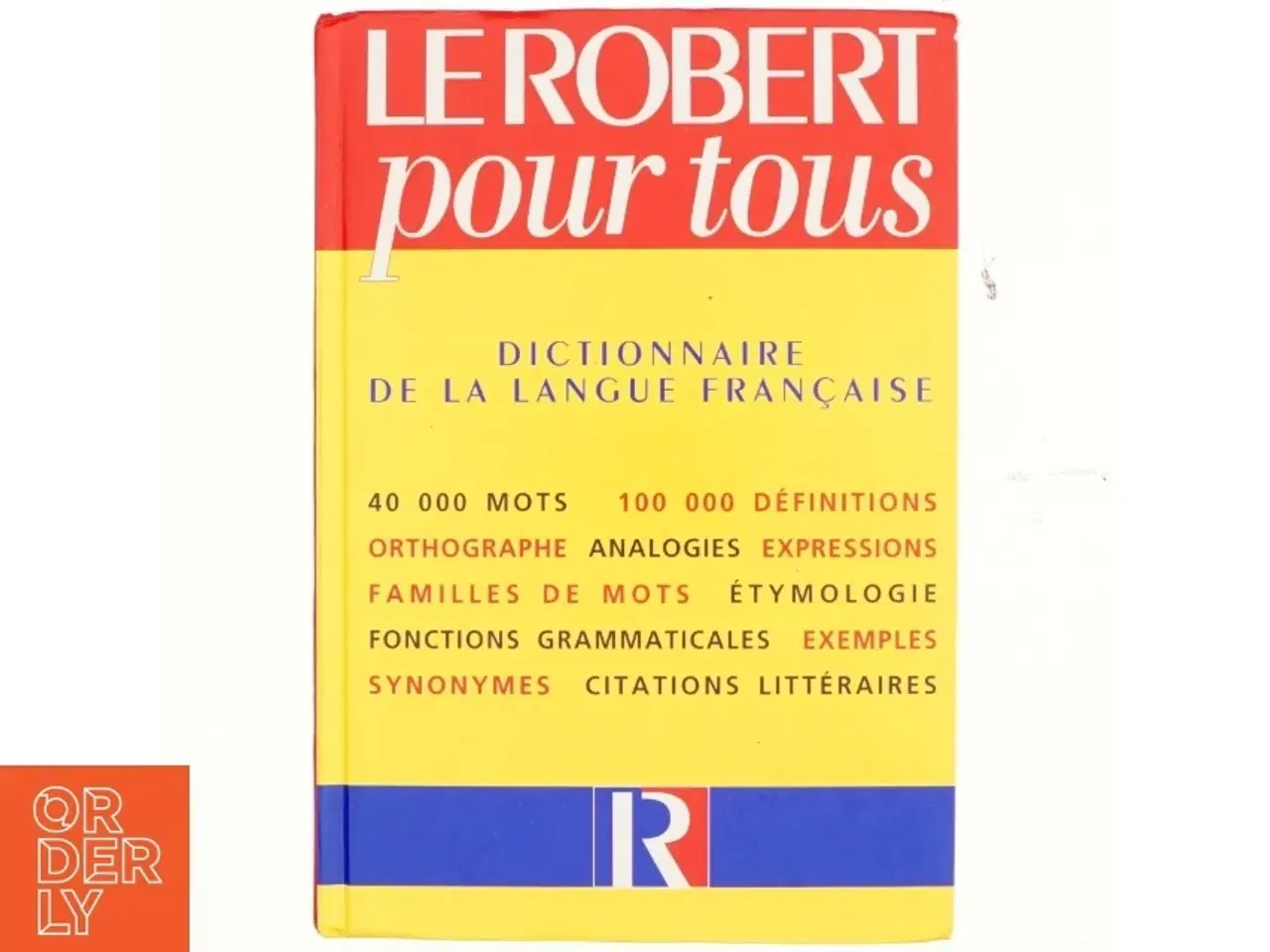 Billede 1 - Le petit Robert dictionnaire universel des noms propres : alphabétique et analogique (Bog)