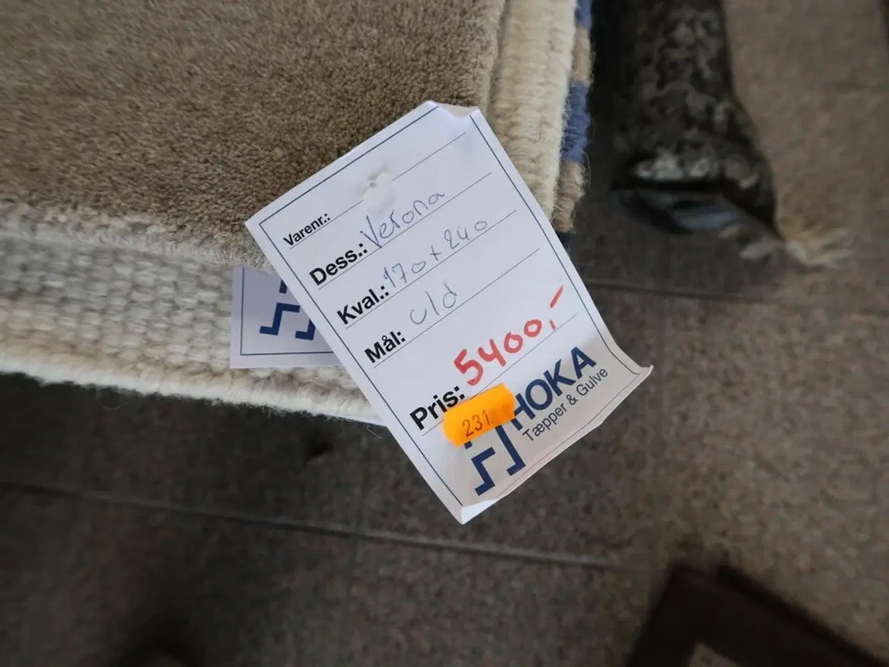 Billede 2 - Gulvtæppe VERONA Uld