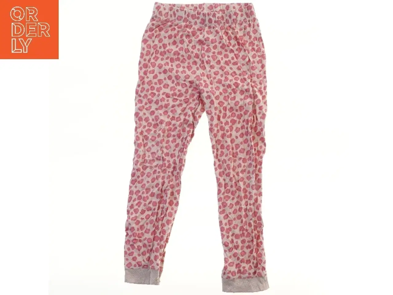 Billede 1 - Børneleggings med pink leopardmønster fra VRS (str. 122)