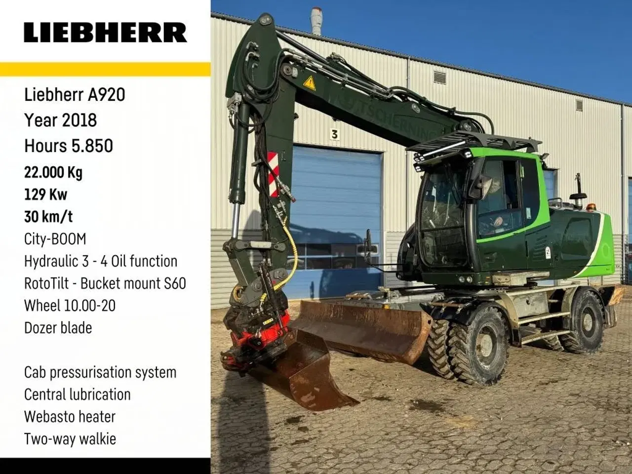 Billede 1 - Liebherr A 920