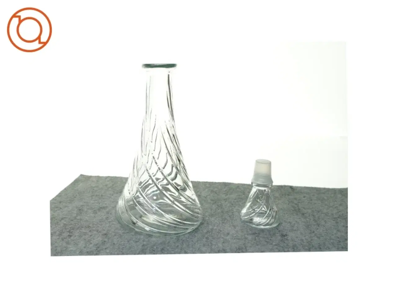 Billede 4 - Karaffel med prop (str. 30 x 13 cm)