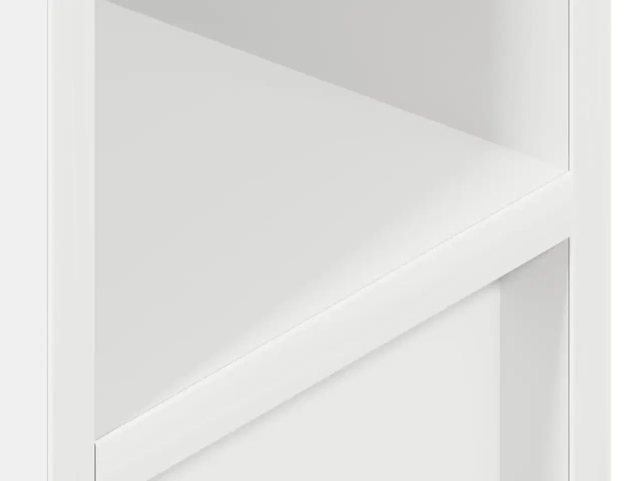 Billede 10 - Sengeborde med skuffe 2 stk. 20x36x60 cm hvid